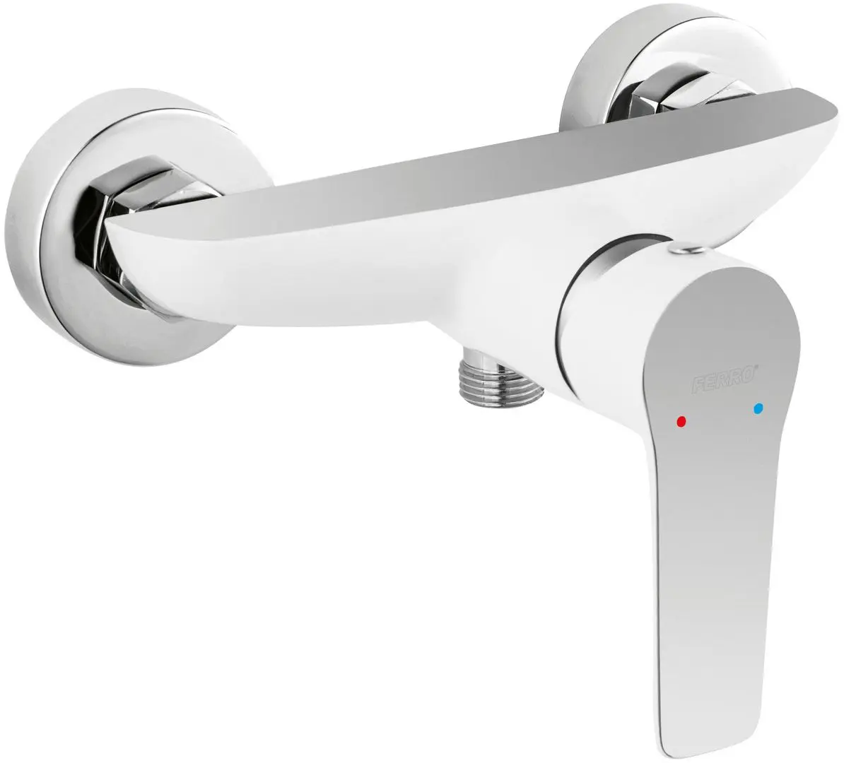 Baterie pentru dus Ferro Adore BDR7 (White/Chrome)