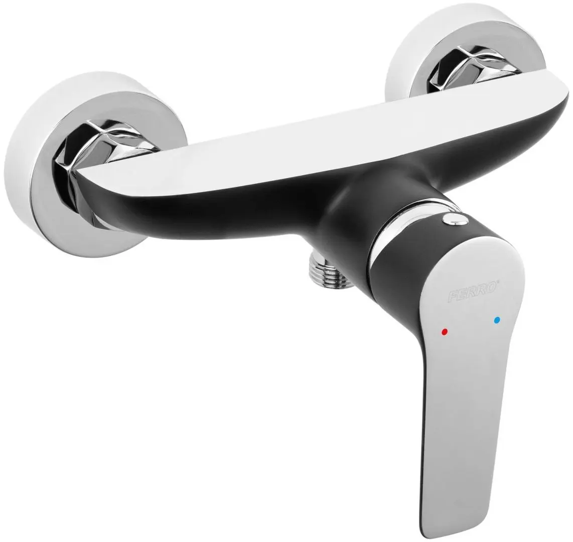 Смеситель для душа Ferro Adore BDR7BLC (Black/Chrome)