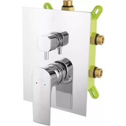 Baterie pentru dus Ferro Algeo Square BAQ7P3BOX (Chrome)