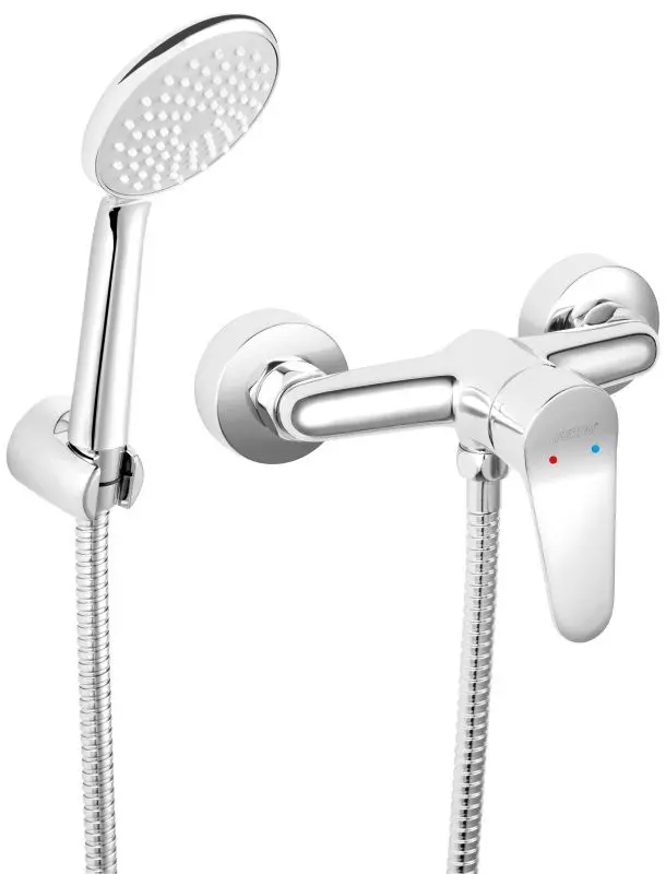 Baterie pentru dus Ferro ISSO BIS77 (Chrome)