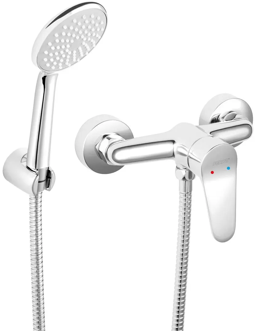 Baterie pentru dus Ferro Isso BIS77 (Chrome)