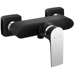 Baterie pentru dus Ferro Algeo Square BAQ7BLC (Black/Chrome)