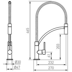 Baterie pentru chiuveta Ferro Maestro BMS4 (Chrome) Thumb