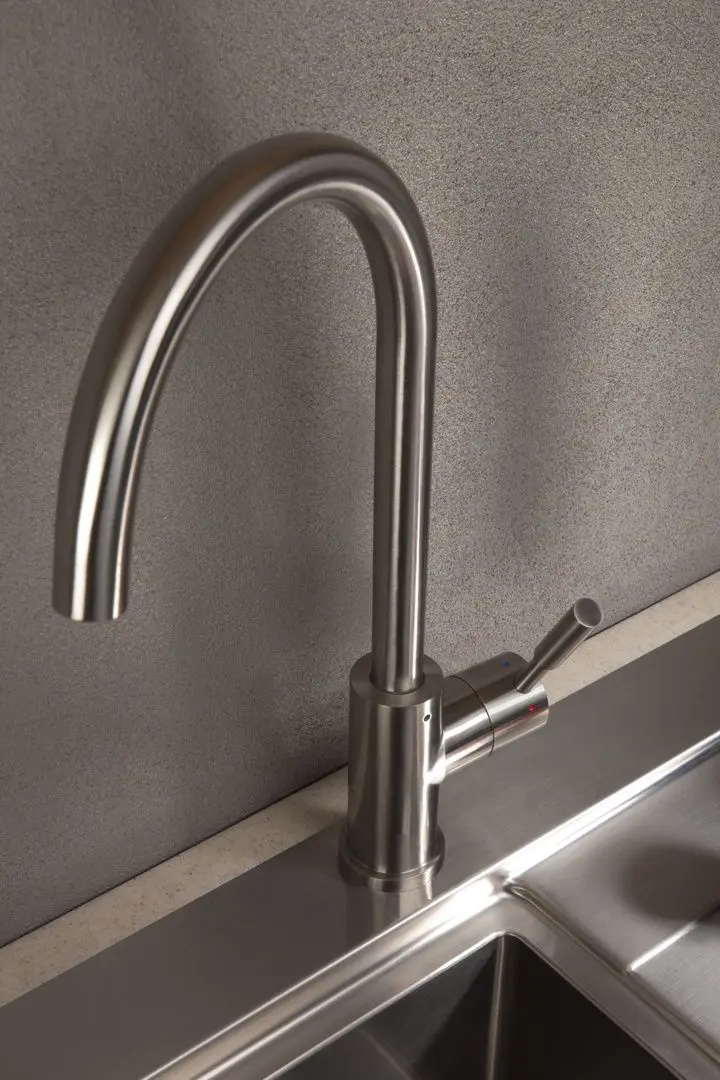 Baterie pentru chiuveta Ferro Paese BPE4 (Inox) - 2