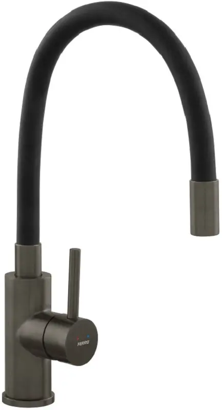 Baterie pentru chiuveta Ferro Zumba BZA4BSSGM (Gun Metal)