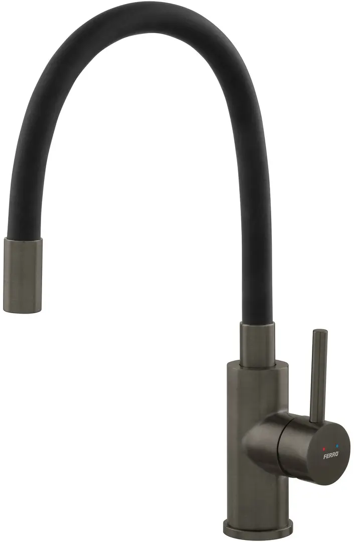 Baterie pentru chiuveta Ferro Zumba BZA4BSSGM (Gun Metal)