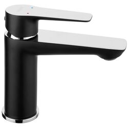 Baterie pentru lavoar Ferro Adore BDR2BLC (Black/Chrome)