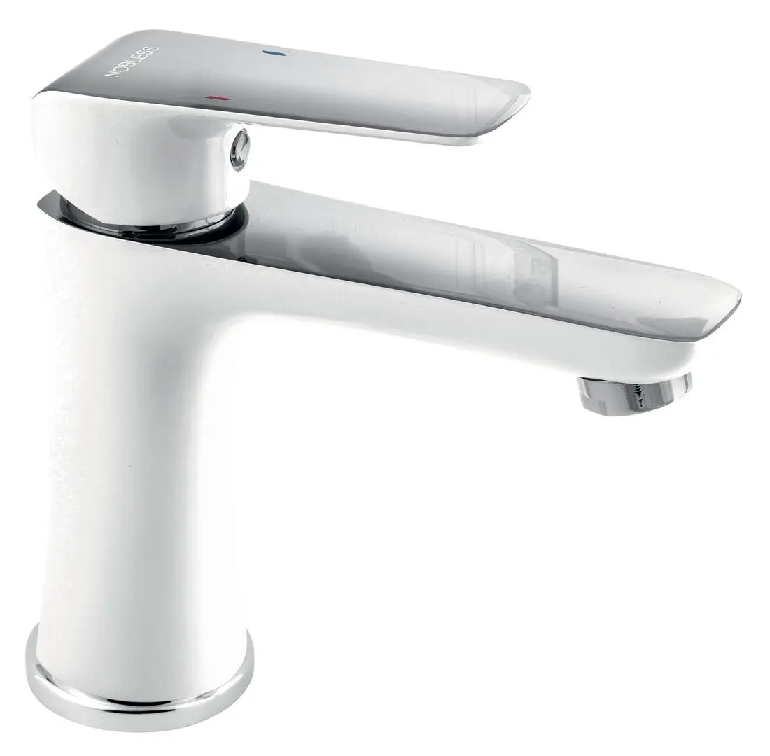 Смеситель для умывальника Ferro Tina 38001/1.1 (White/Chrome)