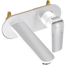 Смеситель для умывальника Ferro Tina 38200.1 (White/Chrome)