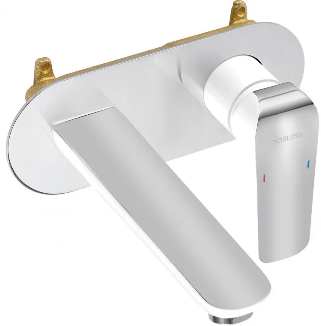 Смеситель для умывальника Ferro Tina 38200.1 (White/Chrome)