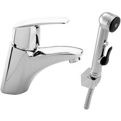 Baterie pentru lavoar cu dus igienic Ferro Metalia 56015.0 (Chrome)