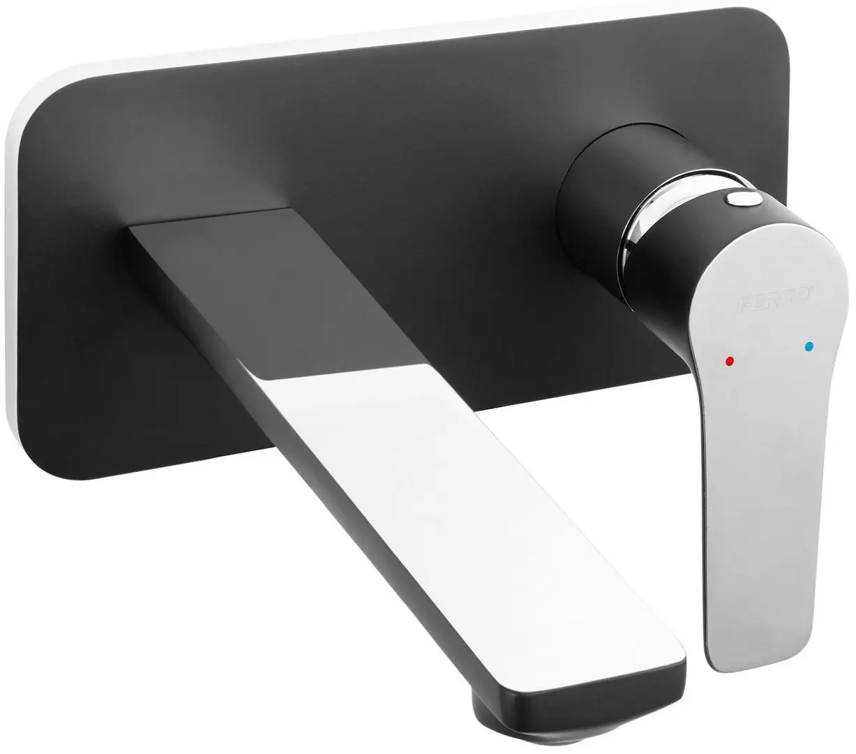 Смеситель для умывальника Ferro Adore BDR3PABLC (Black/Chrome)