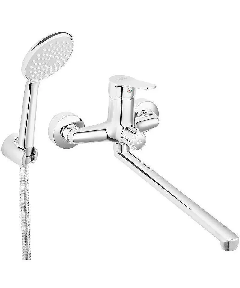 Смеситель для ванны и душа Ferro Isso BIS55A (Chrome)