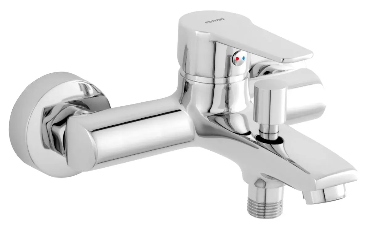 Смеситель для ванны и душа Ferro Ritto BTR1 (Chrome)
