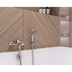 Смеситель для ванны и душа Ferro Ritto BTR1BL (Black) Thumb