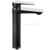 Baterie pentru lavoar Ferro Adore BDR2LBLC (Black/Chrome)