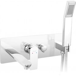 Baterie pentru cada si dus Ferro Algeo Square BAQ11P (Chrome)