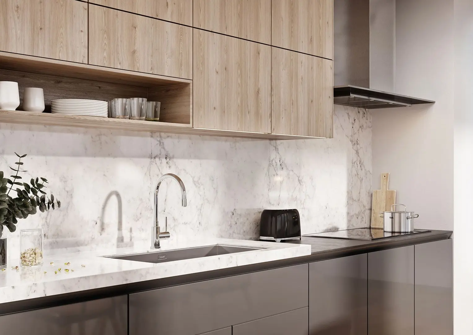 Baterie pentru chiuveta Fiore Trieste 306CR9208 (Chrome)