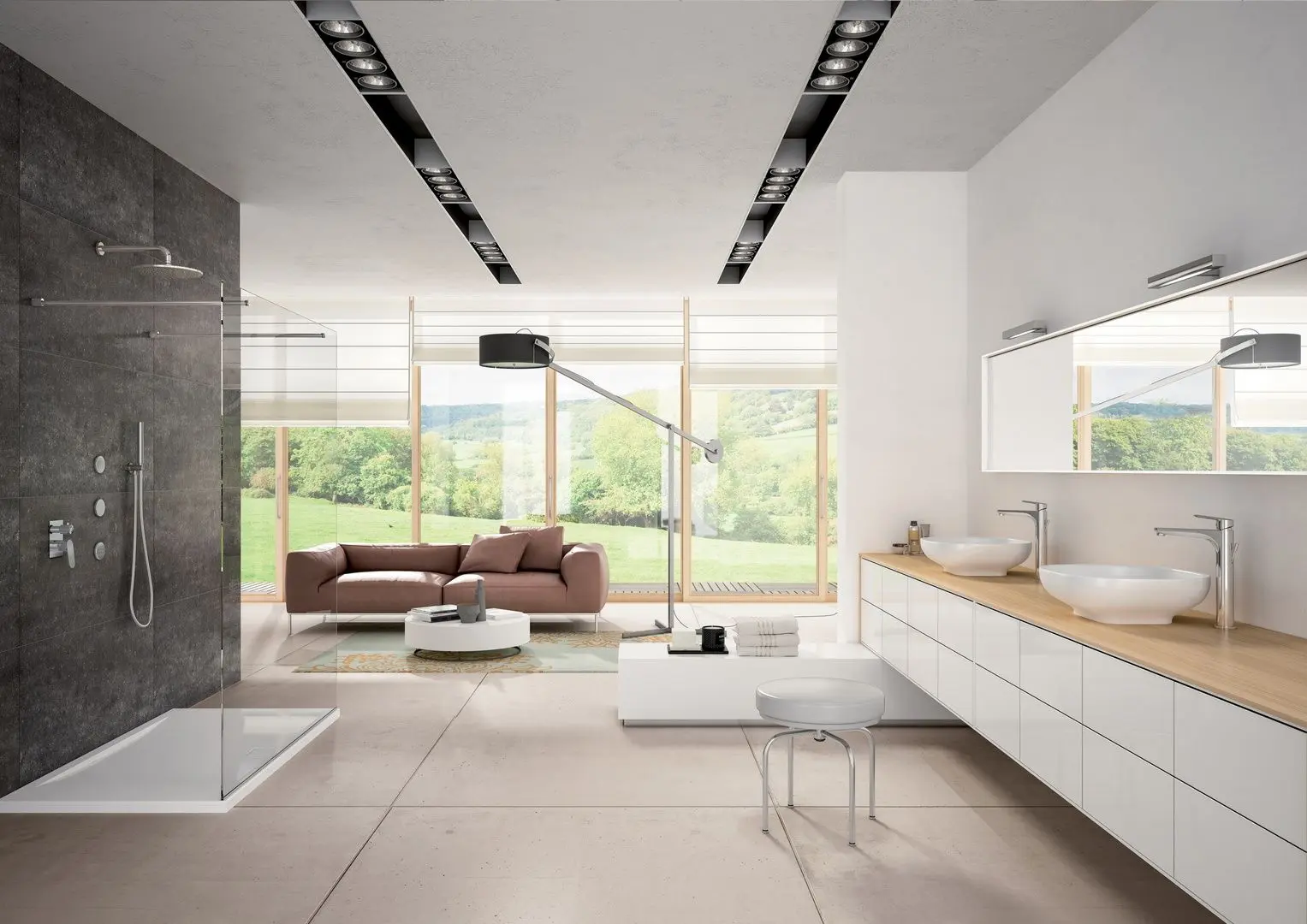 Baterie pentru lavoar Fiore Kevon 81CR8124 (Chrome)