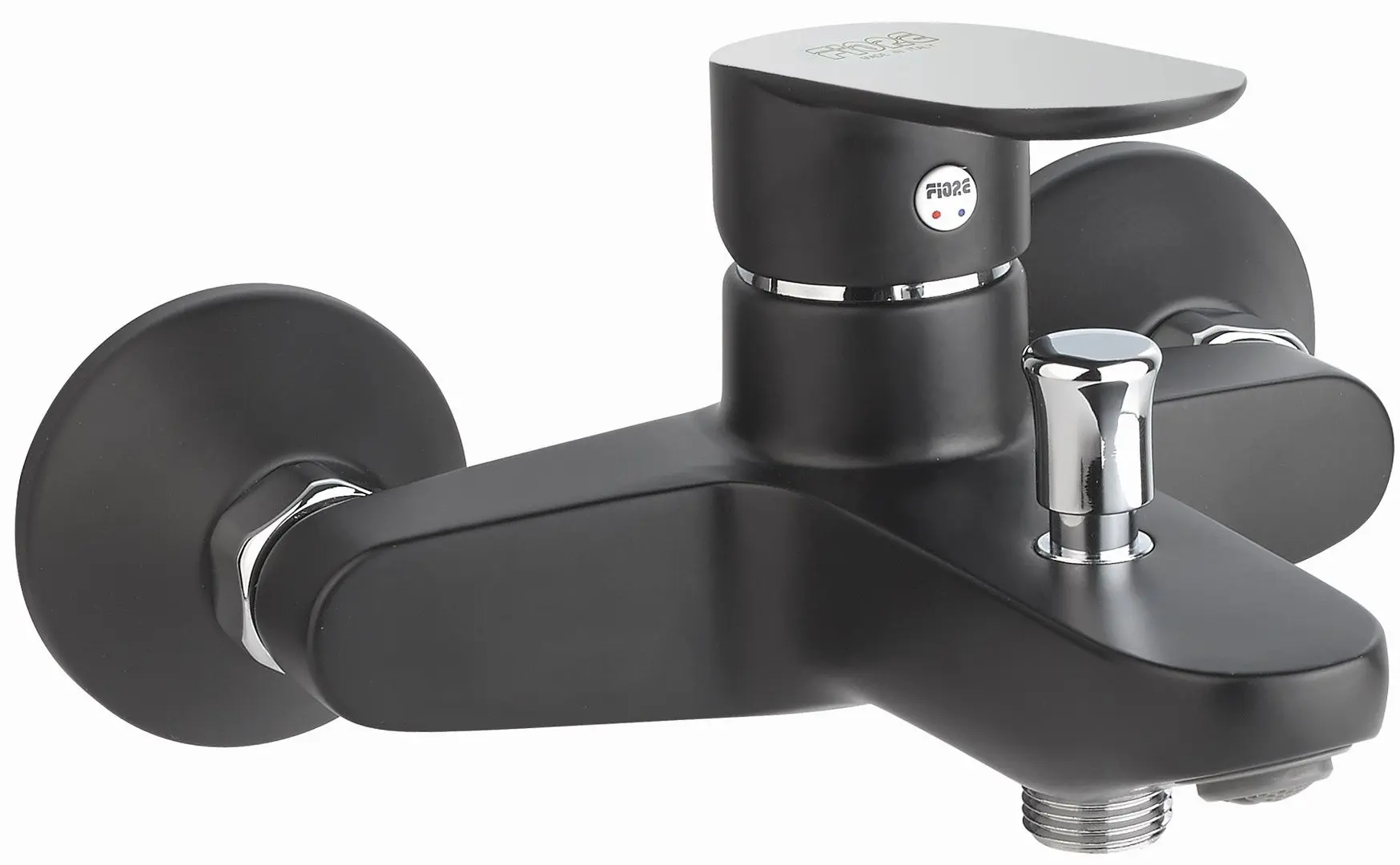 Baterie pentru cada si dus Fiore Kevon Chic 81BX8152 (Black/Chrome)