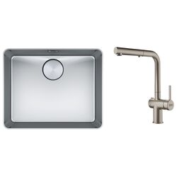 Set chiuveta + baterie Franke Mythos MYX 210-50 + Active Twist (Inox)