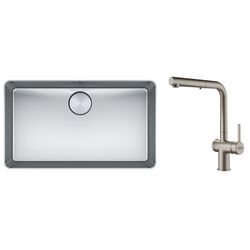 Set chiuveta + baterie Franke Mythos MYX 210-70 + Active Twist (Inox)