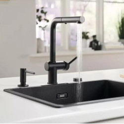 Смеситель для мойки Franke Active Plus 115.0653.384 (Black) Thumb