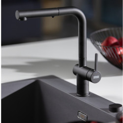Смеситель для мойки Franke Active Plus (Matte Black) Thumb