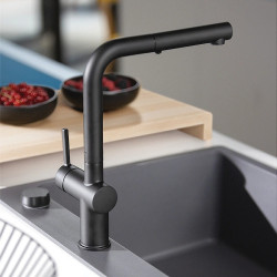 Смеситель для мойки Franke Active Plus (Matte Black) Thumb