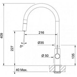 Baterie pentru chiuveta Franke Ambient Evo (Chrome) Thumb