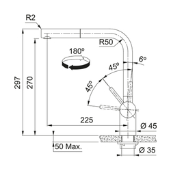 Baterie pentru chiuveta Franke Atlas Neo (Golden) Thumb