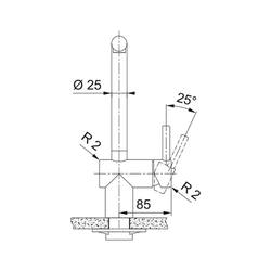Baterie pentru chiuveta Franke Atlas Neo (Golden) Thumb