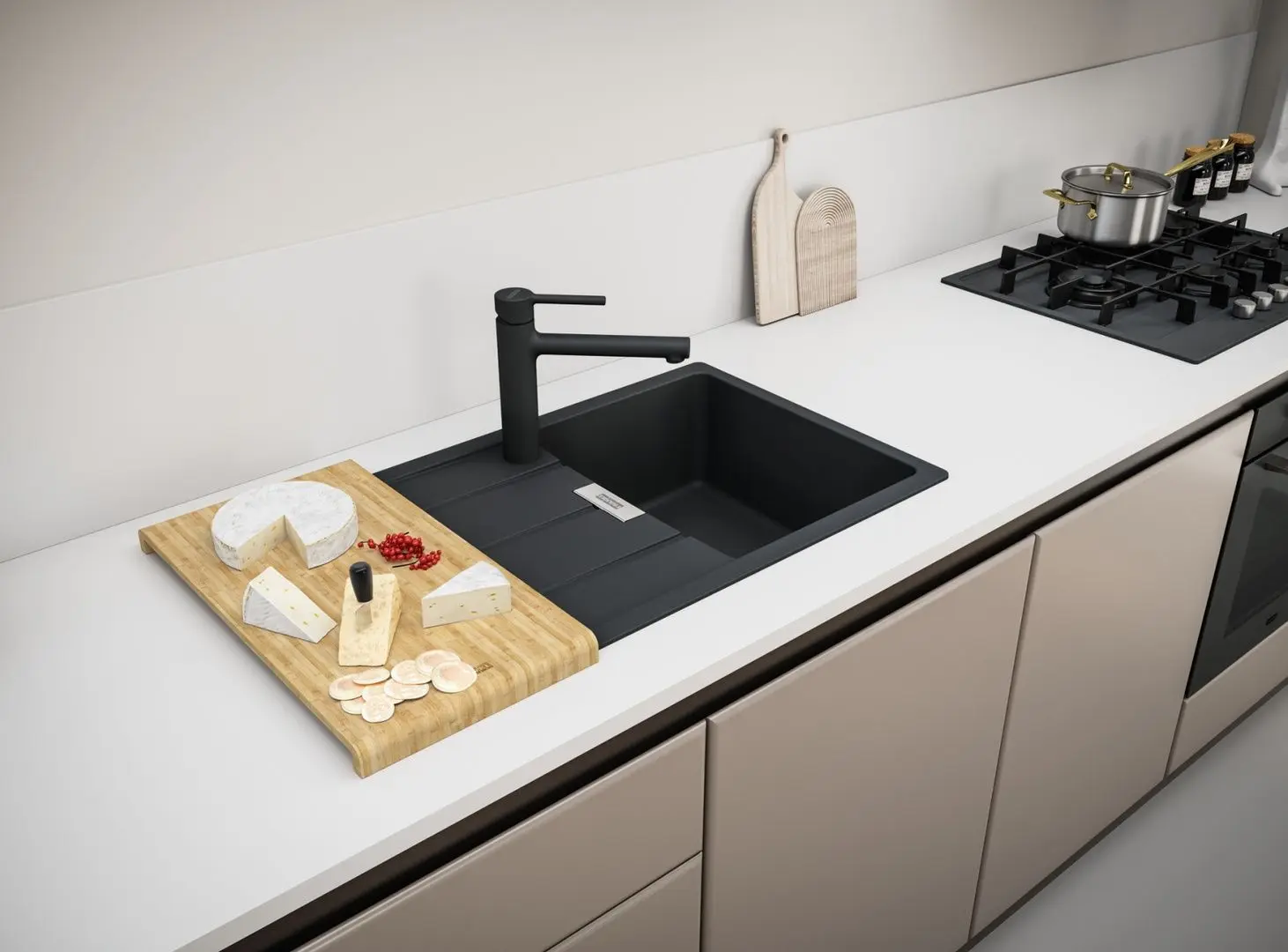 Baterie pentru chiuveta Franke Centro 115.0621.613 (Black) - 3