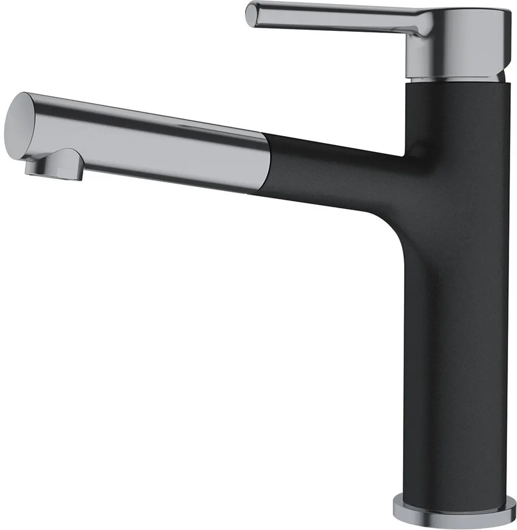 Baterie pentru chiuveta Franke Centro Pull Out (Nero/Inox)