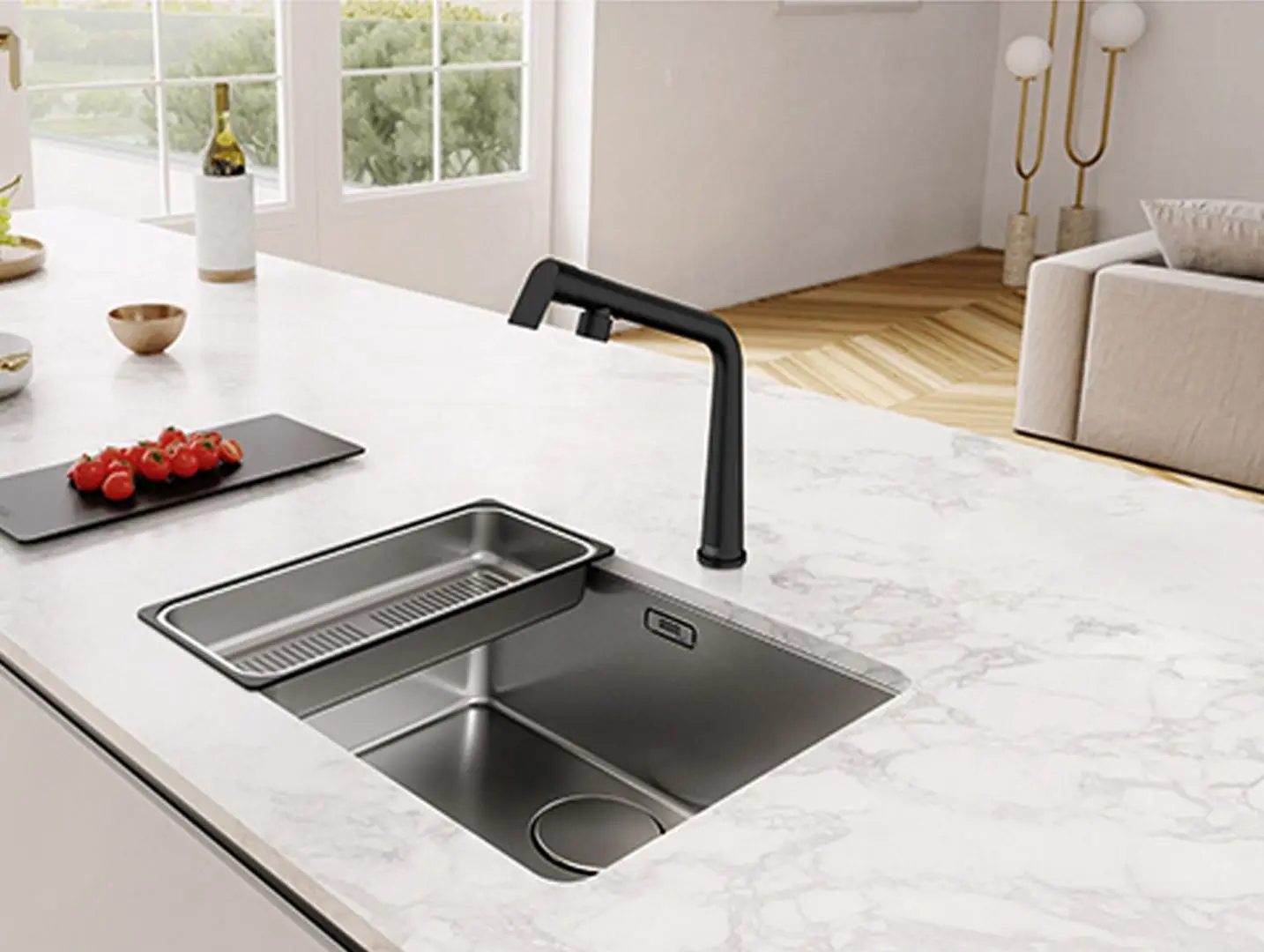 Baterie pentru chiuveta Franke Icon (Black Matte) - 2