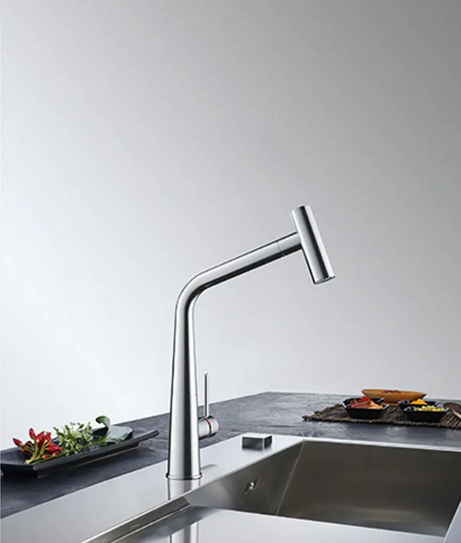 Baterie pentru chiuveta Franke Icon Pull Out Spray (Chrome) - 5