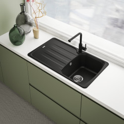 Смеситель для мойки Franke Lina 115.0712.435 (Matte Black) Thumb