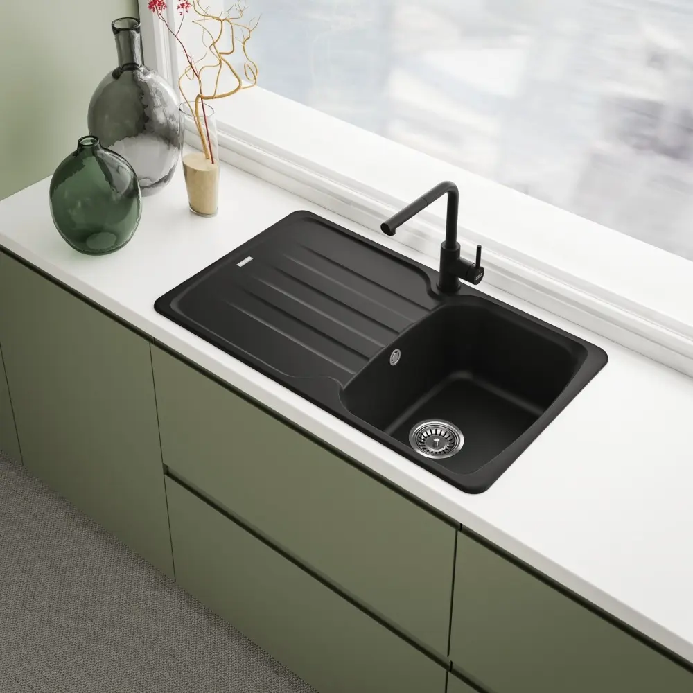 Смеситель для мойки Franke Lina 115.0712.435 (Matte Black) - 5