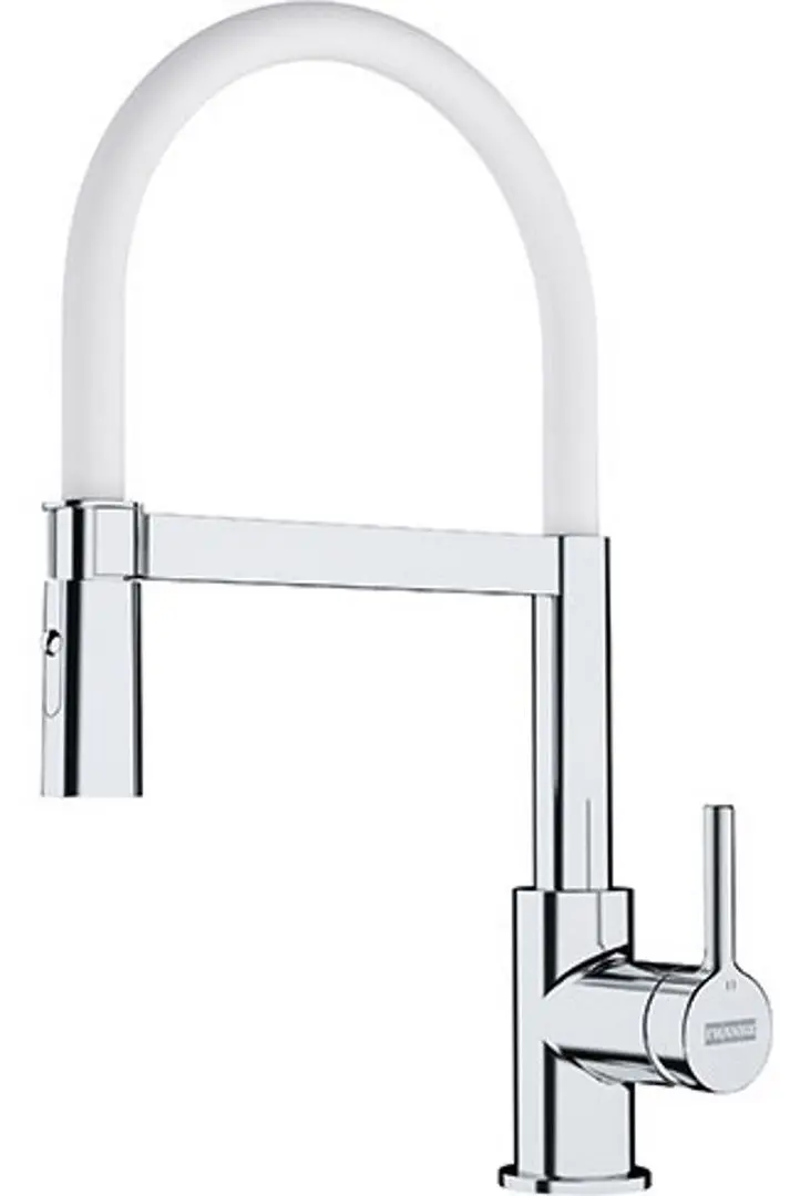 Baterie pentru chiuveta Franke Lina Semi Pro Pull Out (Chrome/White)