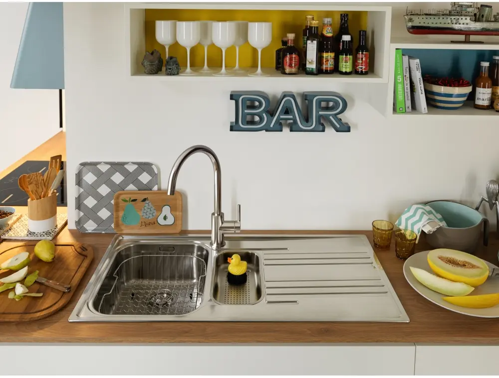 Baterie pentru chiuveta Franke Lina XL (Chrome) - 4