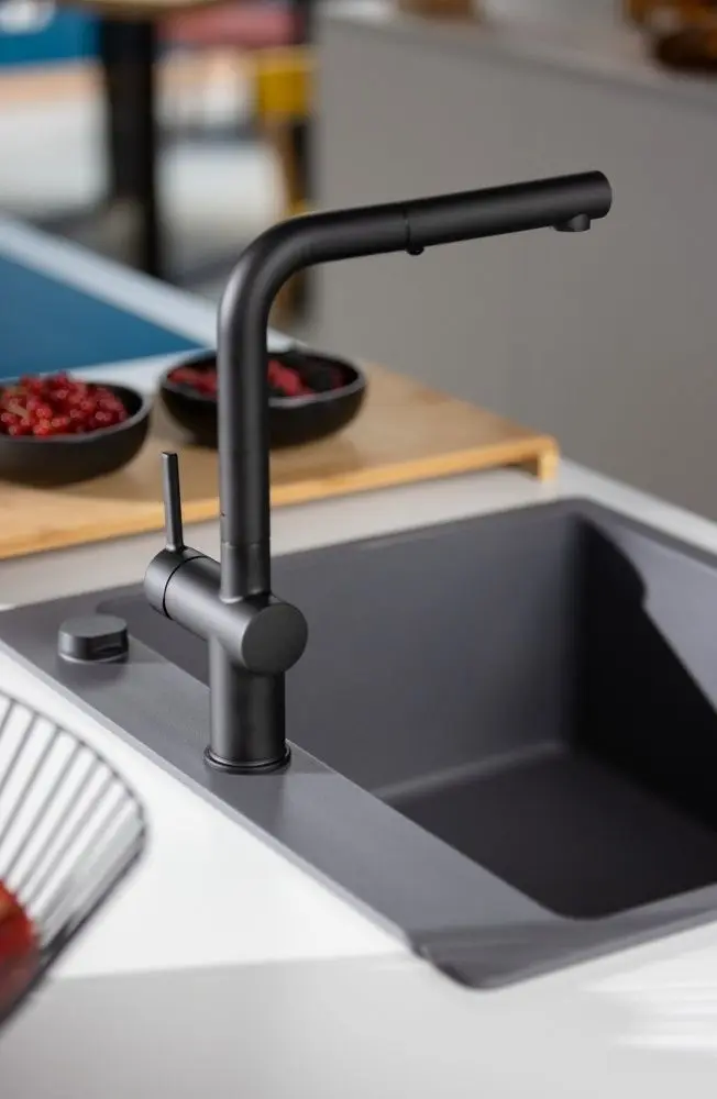 Baterie pentru chiuveta Franke Maris Active 115.0653.382 (Black) - 4