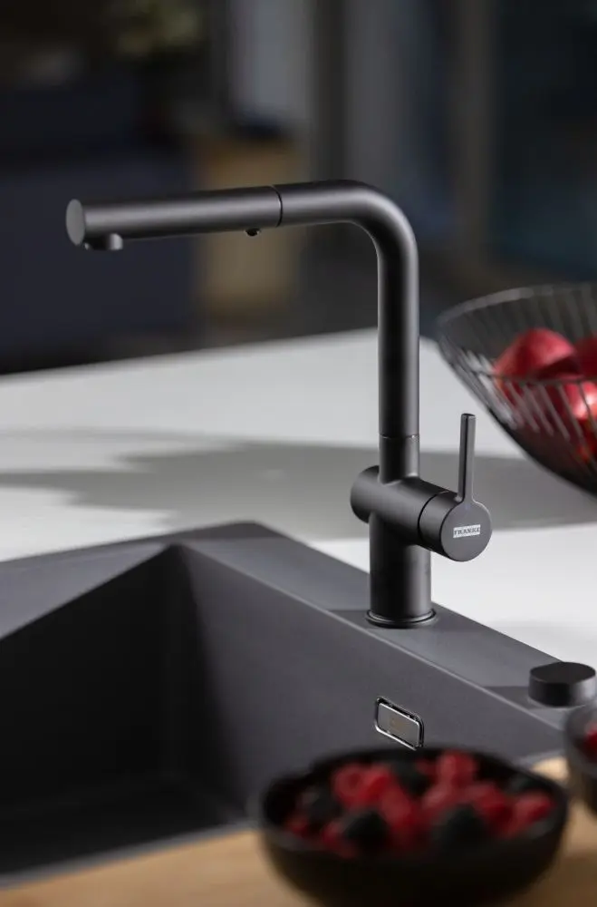 Baterie pentru chiuveta Franke Maris Active 115.0653.382 (Black) - 5