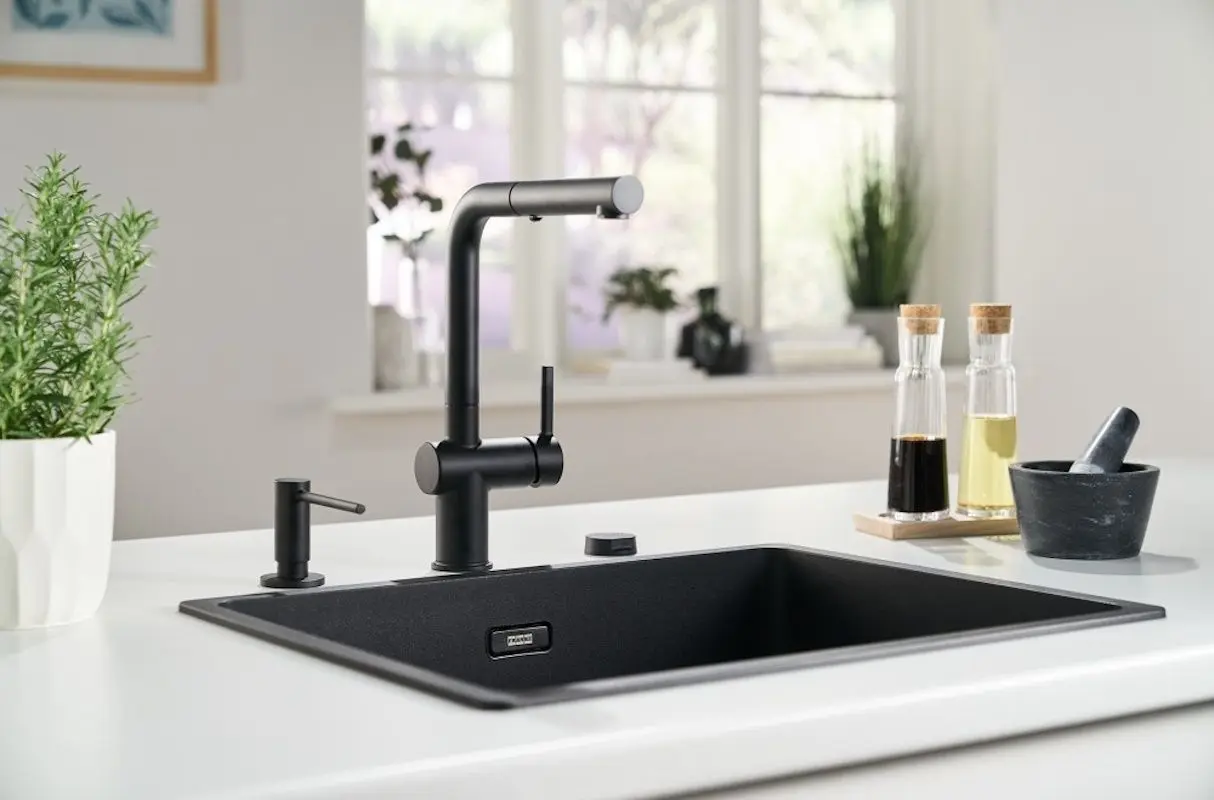 Baterie pentru chiuveta Franke Maris Active 115.0653.382 (Black) - 9