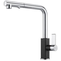 Baterie pentru chiuveta Franke Maris Pull Out Spray (Chrome/Nero)