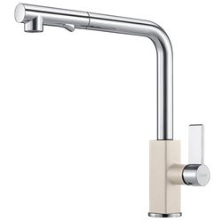 Baterie pentru chiuveta Franke Maris Pull Out Spray (Chrome/Sahara)