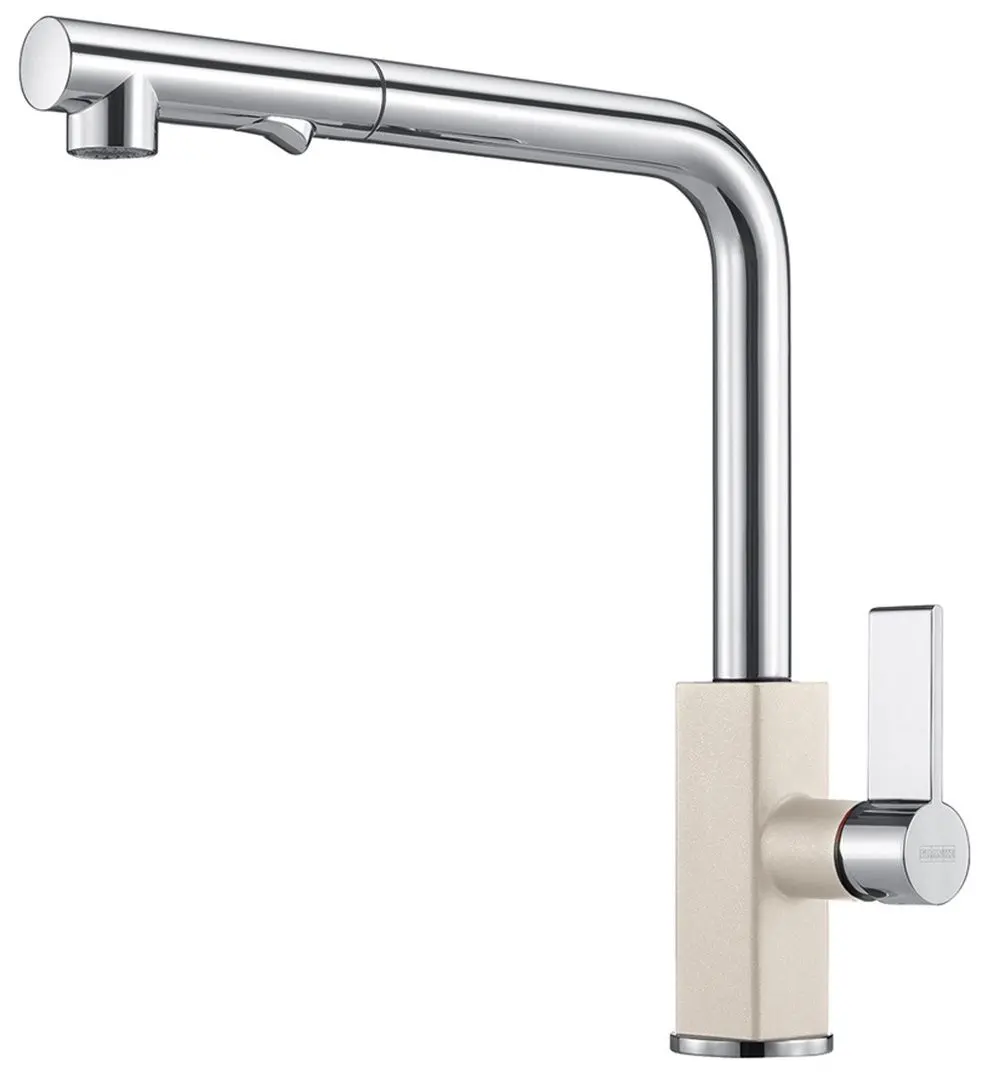 Baterie pentru chiuveta Franke Maris Pull Out Spray (Chrome/Sahara)