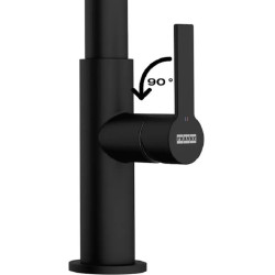 Baterie pentru chiuveta Franke Maris Slim J Pull Down (Black) Thumb