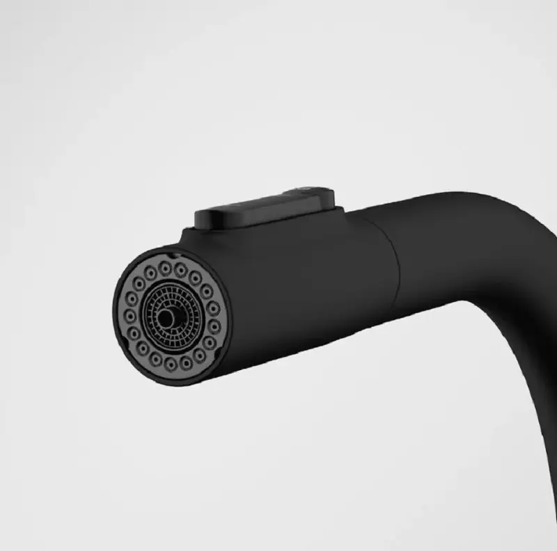 Baterie pentru chiuveta Franke Maris Slim J Pull Down (Black)