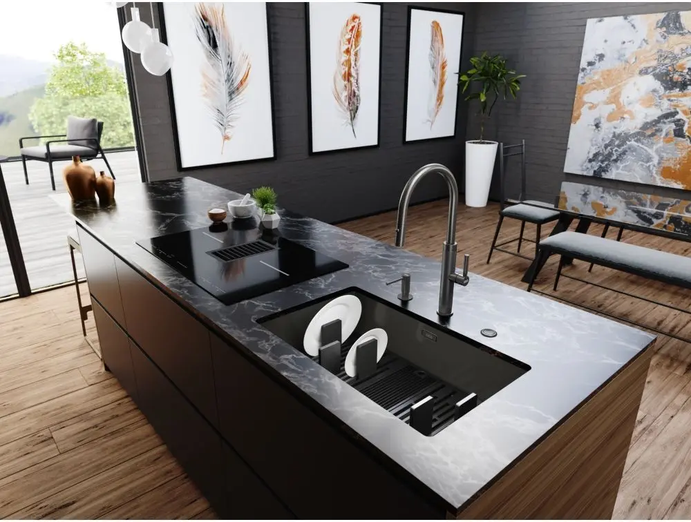 Смеситель для мойки Franke Mythos Masterpiece 115.0711.555 (Anthracite)