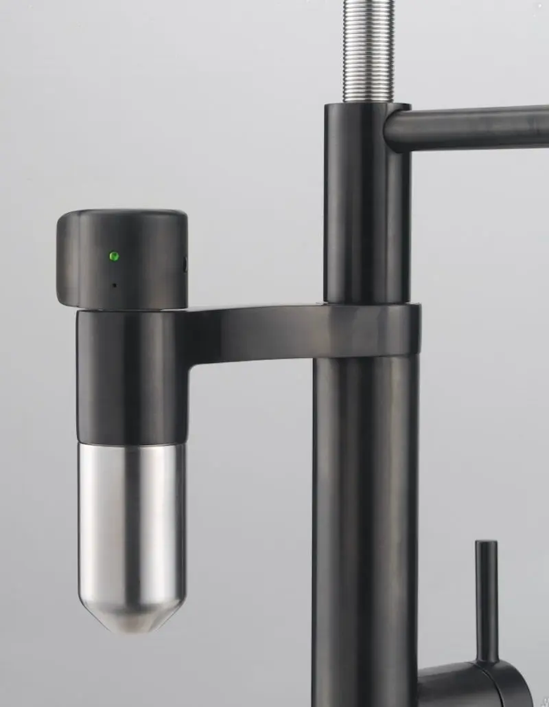 Смеситель для мойки Franke Mythos Vital Semi Pro M 120.0621.313 (Black/Inox) - 7